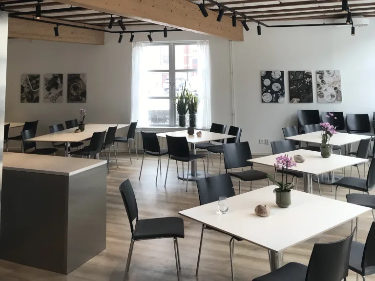 Belysningsbyte i Marbodal Center, referens från utfört elarbete